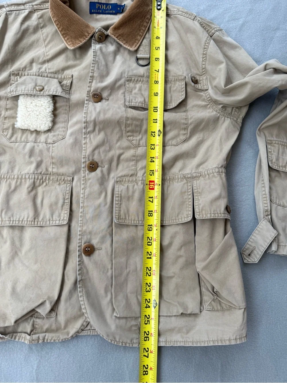 Ralph Lauren Polo Fly Fishing Shirt Jacket Men Medium Hunting Utility SHACKET